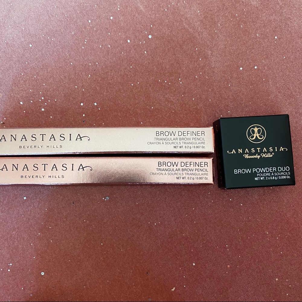2 Anastasia Brow Definer and Brow Powder Duo